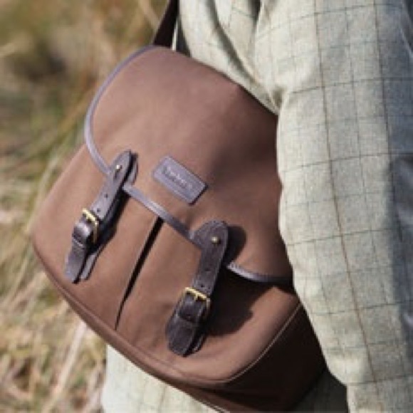 Barbour Other - Barbour Sporting Hill Bag Waxed Cotton Canvas